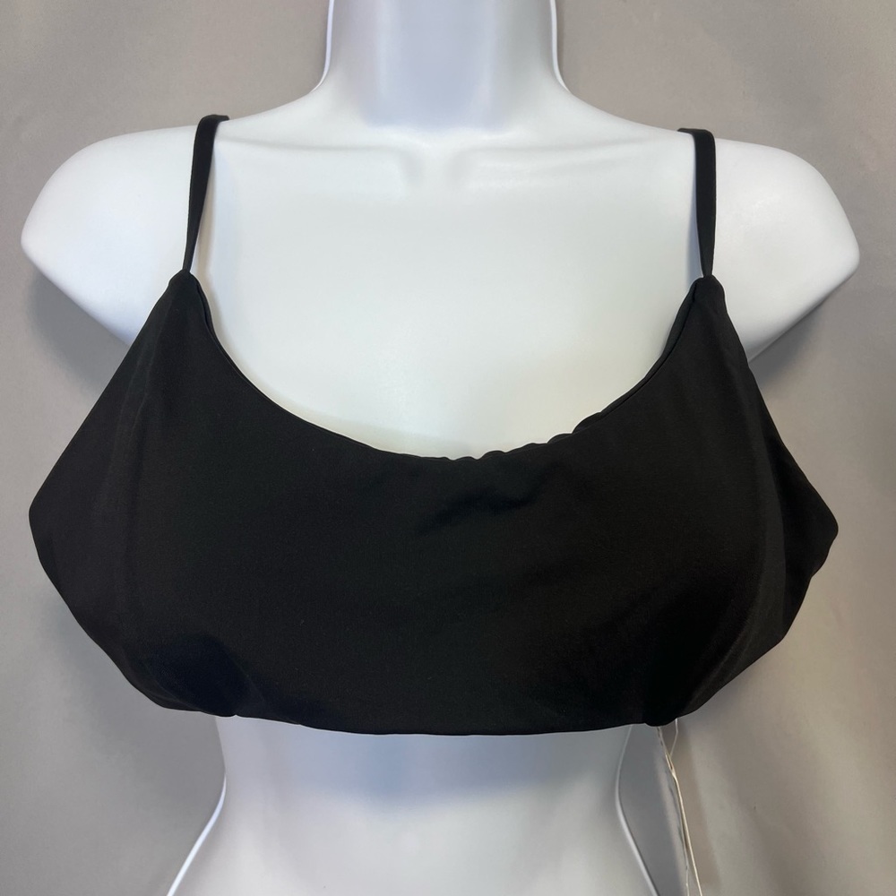 Dippin' Daisy's swim Suit Top Plush Tie Dye Fuzzy Bralette Size XL  Velvety NWT!